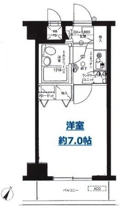 ライオンズシティ浦和常盤の間取り