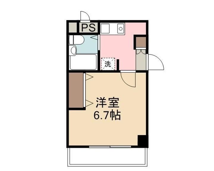 ブランニュー本厚木No.3の間取り