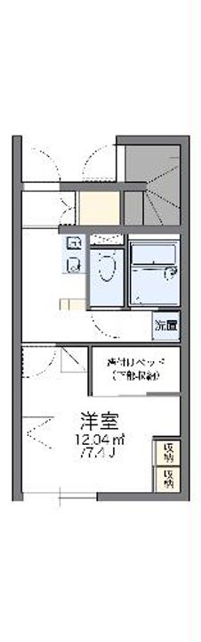 レオパレス壱番館の間取り