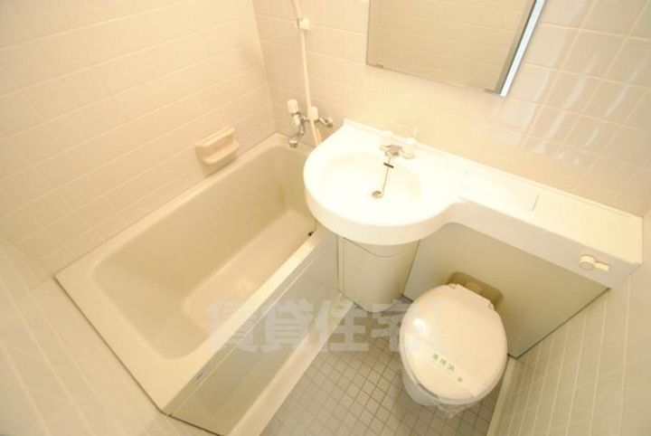 大阪府大阪市北区長柄西1(マンション)の賃貸物件の風呂