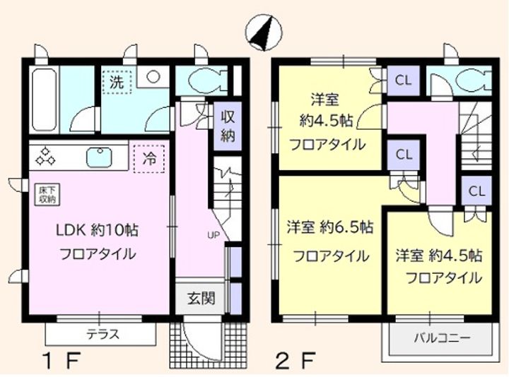 東京都大田区山王4(一戸建)の賃貸物件の間取り