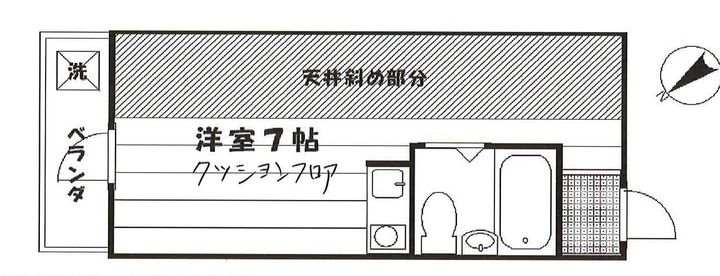 ふぁみりいCHの間取り