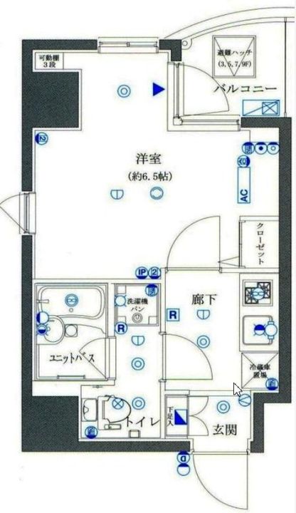 東京都墨田区本所2(マンション)の賃貸物件の間取り
