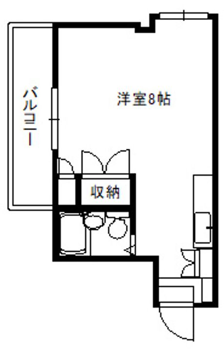 ユートピアマンションの間取り
