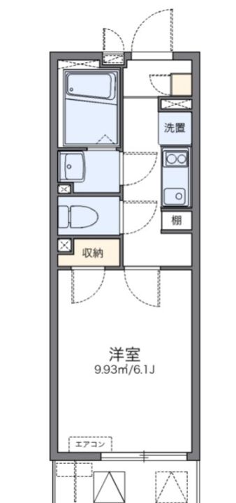 神奈川県横浜市保土ヶ谷区西谷3(マンション)の賃貸物件の間取り