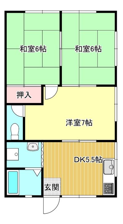 ウイズはかざの間取り