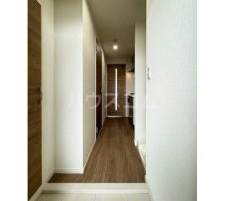 アルファコート常盤台2の玄関