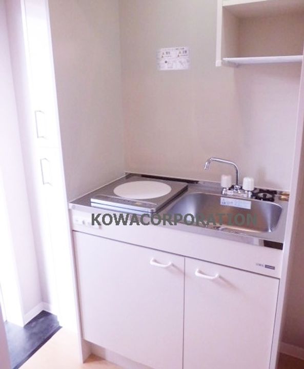 東京都文京区本駒込1(マンション)の賃貸物件のキッチン