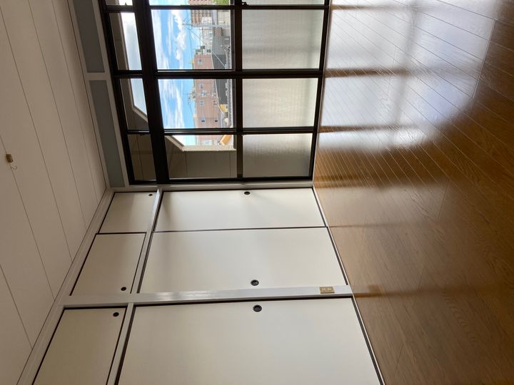 純フラットIの居間