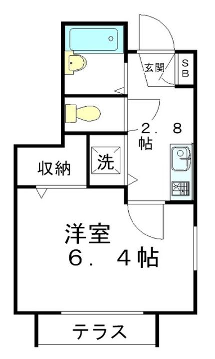 ファミール中野の間取り