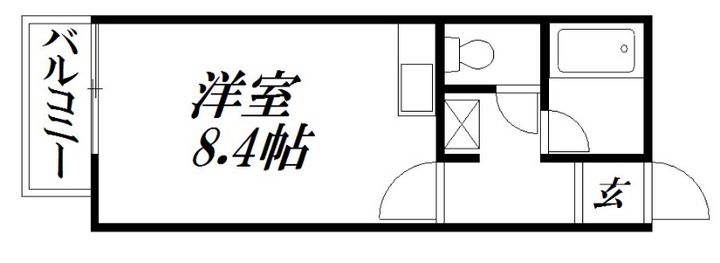 静岡県浜松市中央区文丘町(アパート)の賃貸物件の間取り