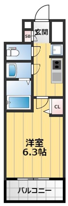 スプランディッド5の間取り