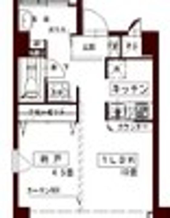 コリドール中央の間取り