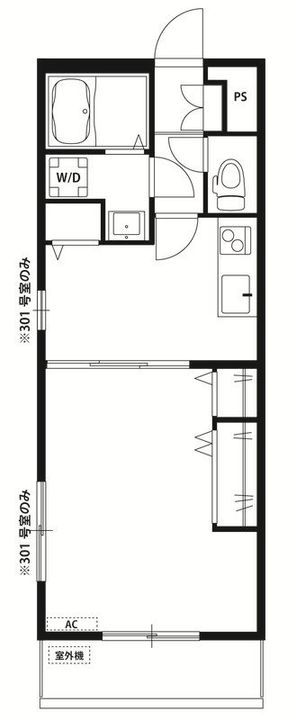 埼玉県さいたま市南区曲本5(アパート)の賃貸物件の間取り