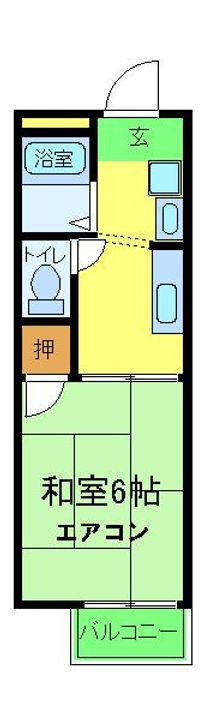 フレグランス井上の間取り