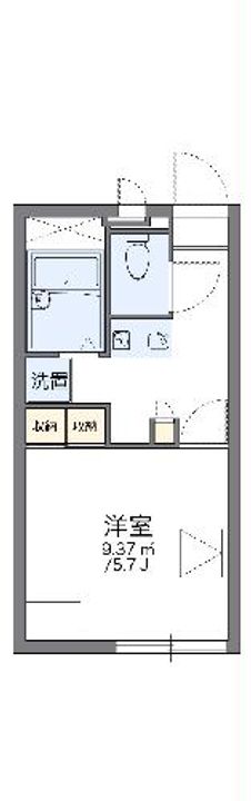 レオパレスジュネス03の間取り