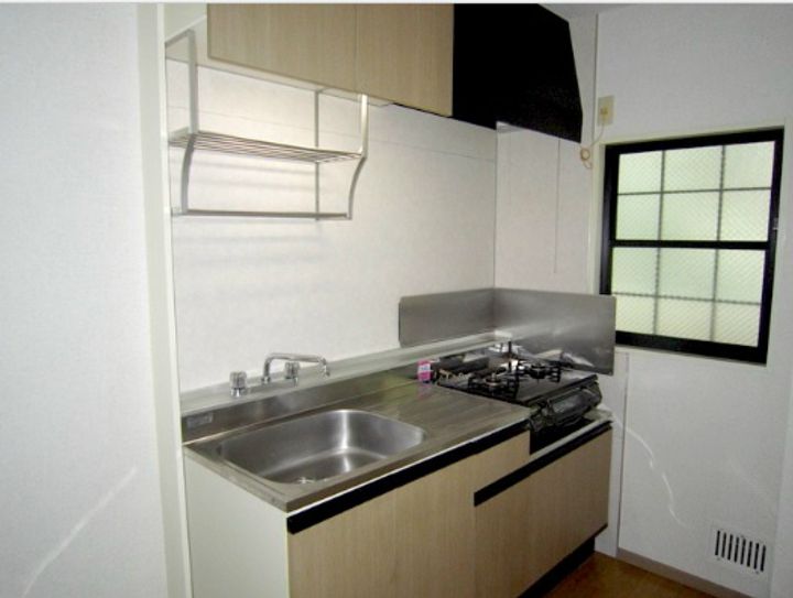 神奈川県横浜市港北区大曽根台(アパート)の賃貸物件のキッチン