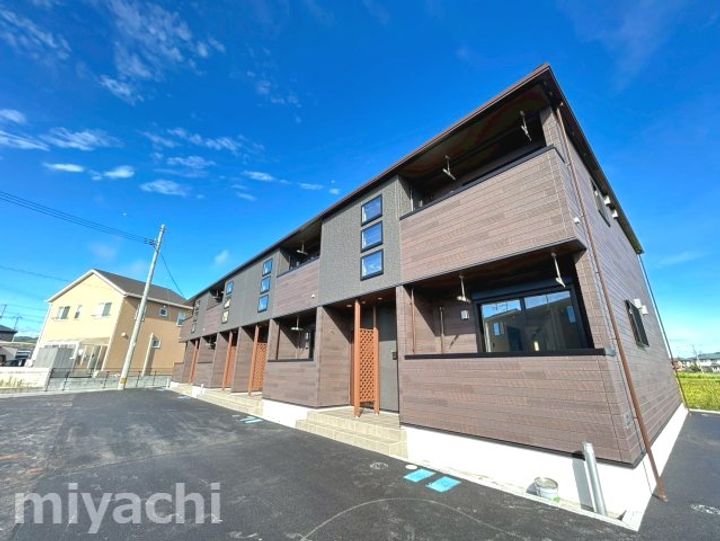 徳島県小松島市大林町字金岡(アパート)の賃貸物件の外観