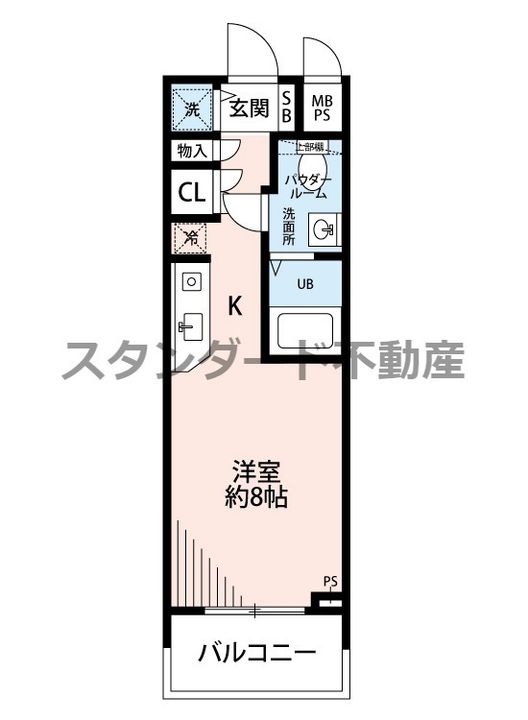 エスリード御堂筋梅田の間取り