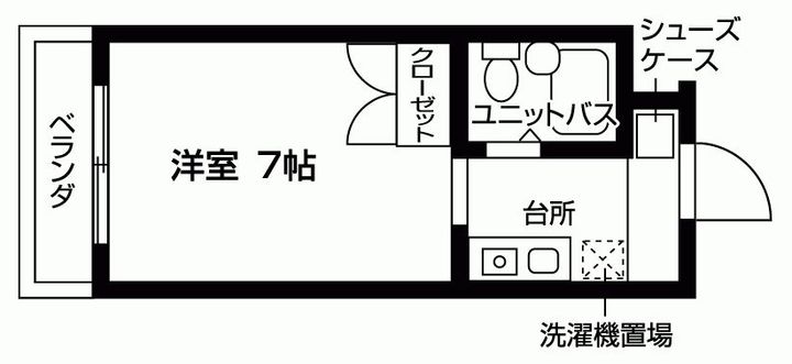 グリーンハイツの間取り