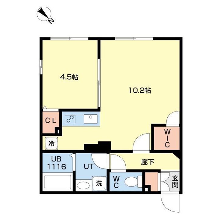 LUORE文京千石の間取り