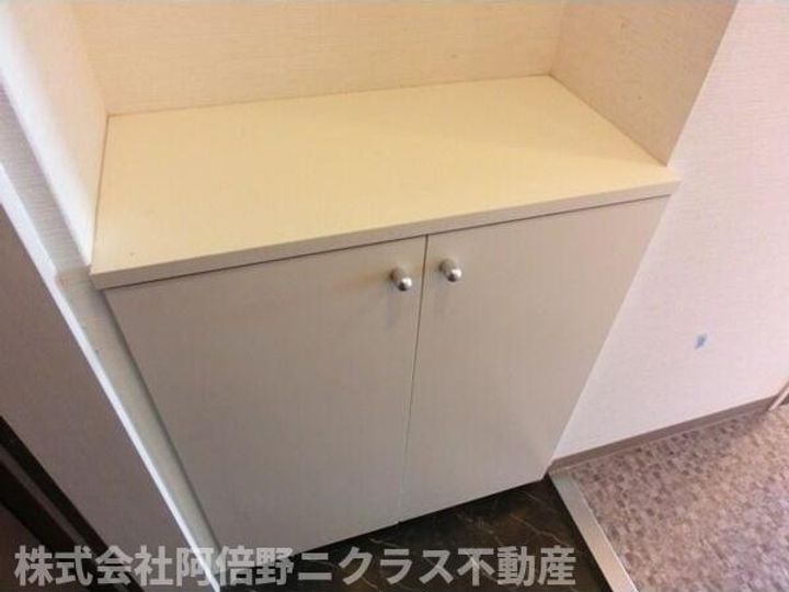 大阪府大阪市住吉区苅田7(マンション)の賃貸物件の玄関