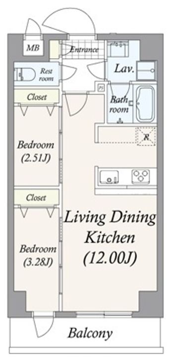 GRAN PASEO谷在家の間取り