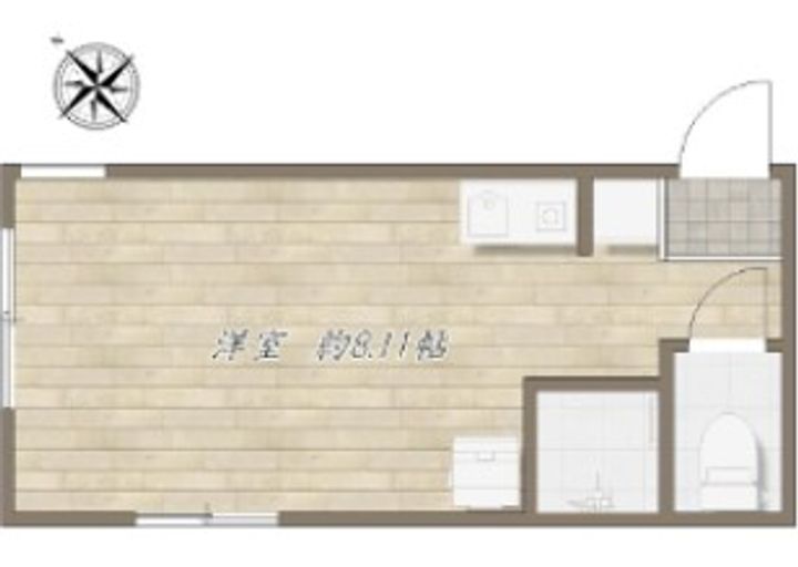 アート久米川の間取り