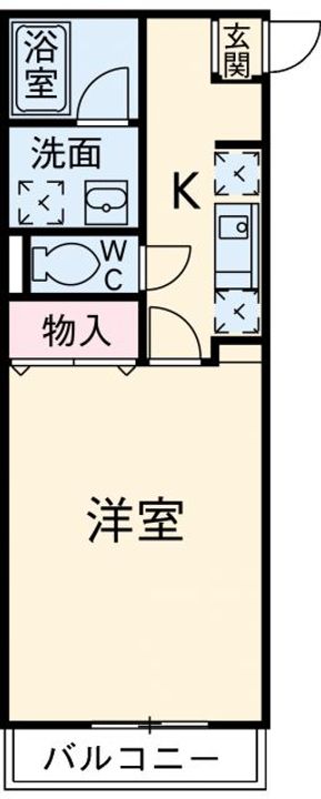 イリゼの間取り