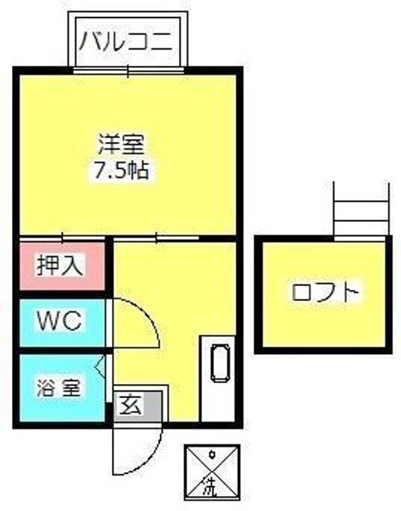 アートイン  ヒロタの間取り