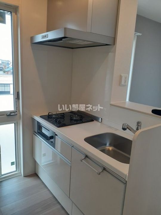 静岡県磐田市見付(アパート)の賃貸物件のキッチン