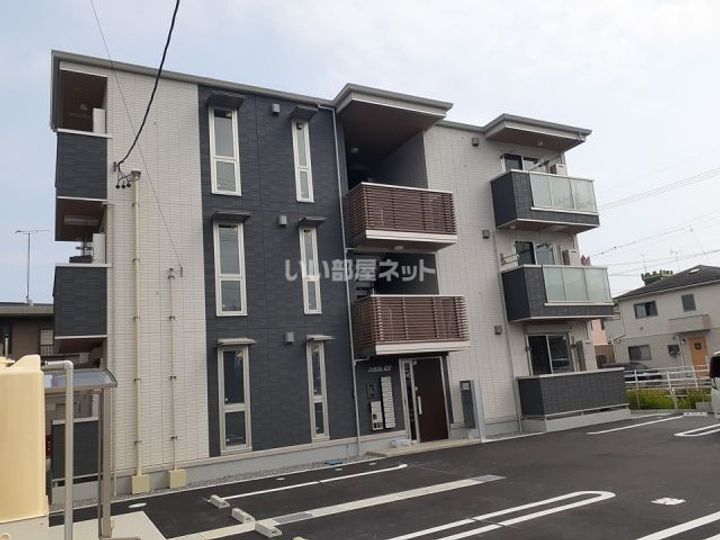 静岡県磐田市見付(アパート)の賃貸物件の外観