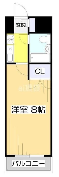東京都国分寺市東恋ヶ窪2(マンション)の賃貸物件の間取り