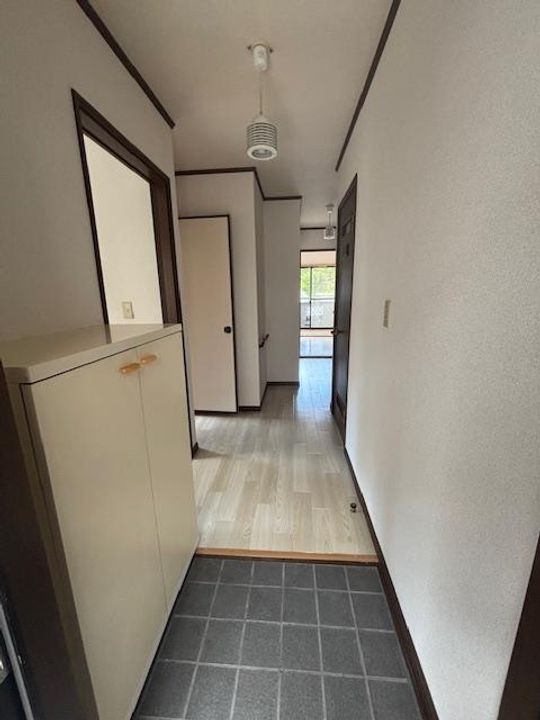 池原アパートの玄関