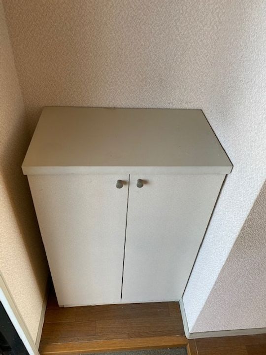 タウンコートニシムラBの玄関