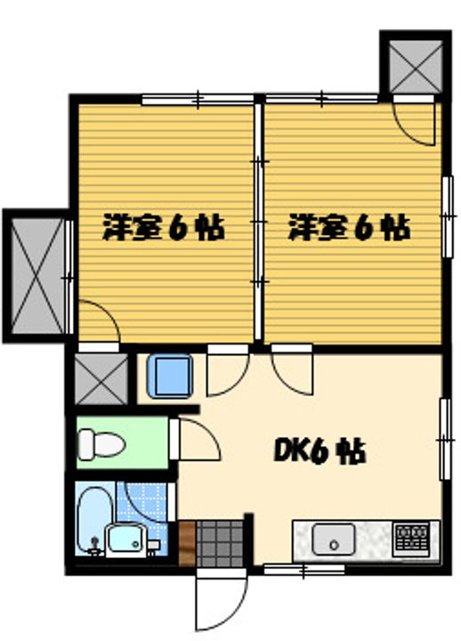 スプリングヒルズの間取り