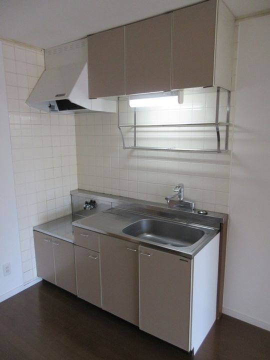 岡山県浅口郡里庄町大字新庄グリーンクレスト(一戸建)の賃貸物件のキッチン