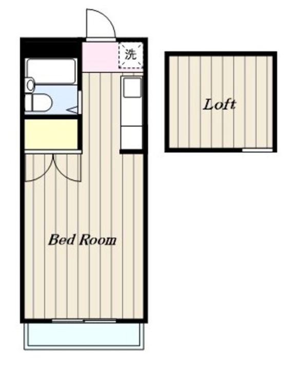 スペースぬるみずの間取り