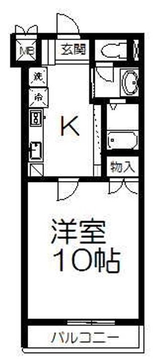アネット柏木の間取り