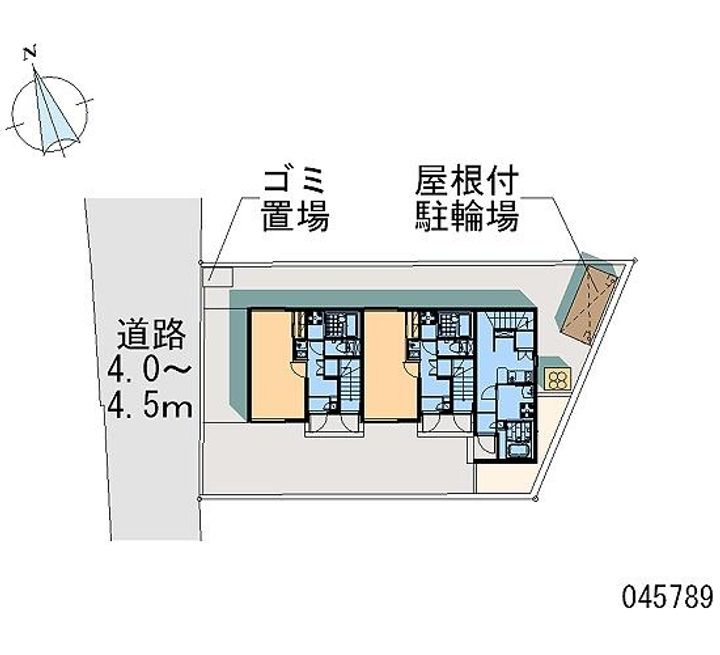 東京都日野市南平6(アパート)の賃貸物件の地図