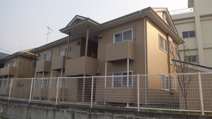 メゾンシャルムB棟の外観