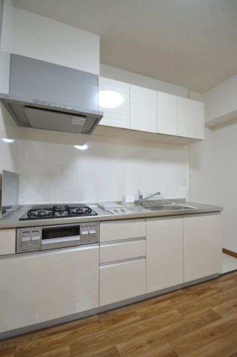 広島県広島市中区上幟町(マンション)の賃貸物件のキッチン