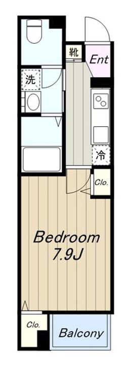 プランドール美鶴の間取り