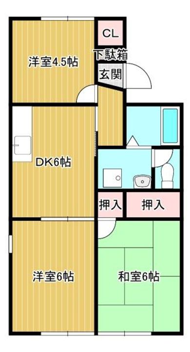 サンエステートみわの間取り