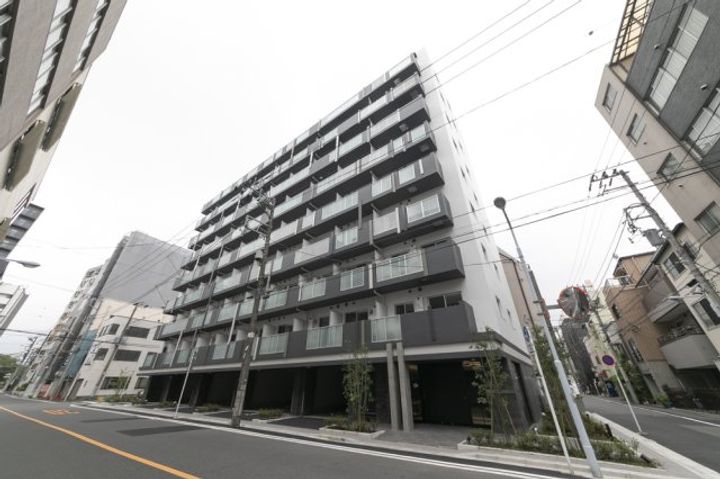 プラウドフラット浅草の外観
