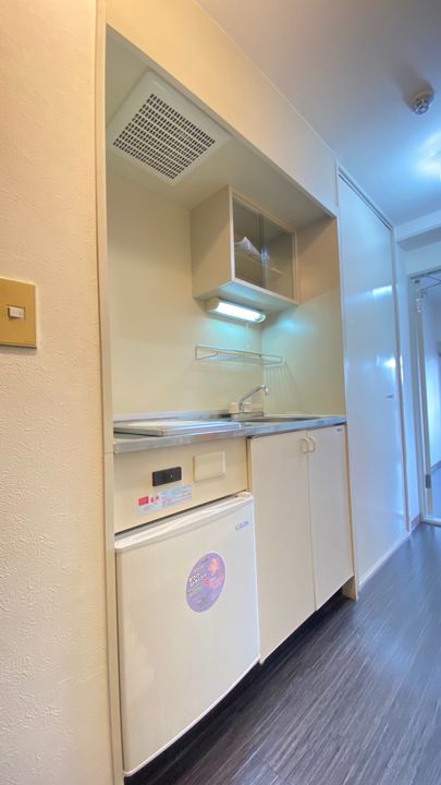 大阪府大阪市東淀川区西淡路5(マンション)の賃貸物件のキッチン