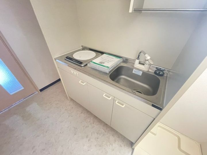 大阪府大阪市東住吉区杭全2(マンション)の賃貸物件のキッチン