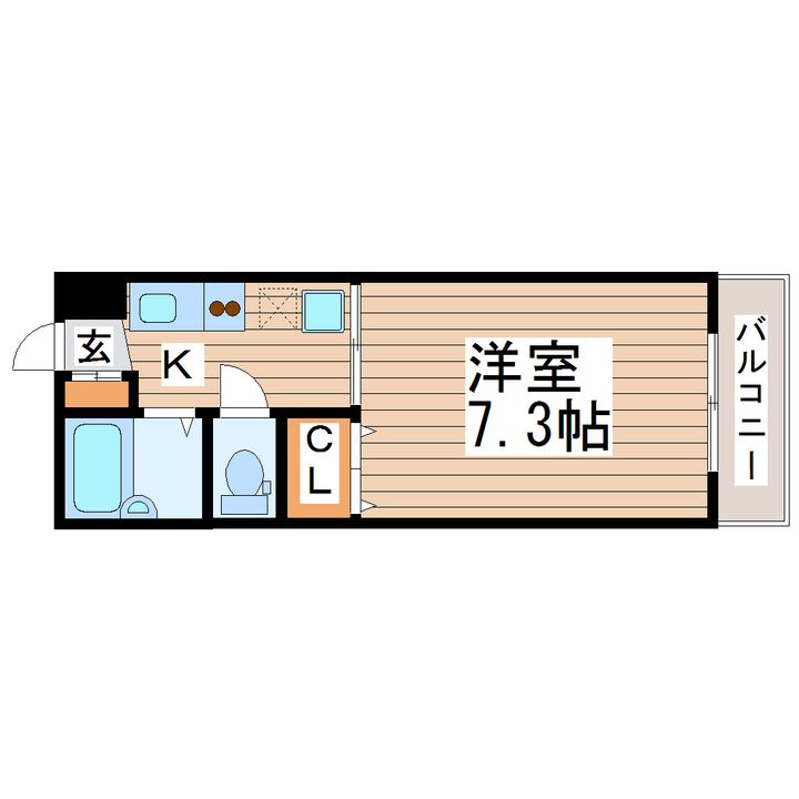 ベルヴューの間取り