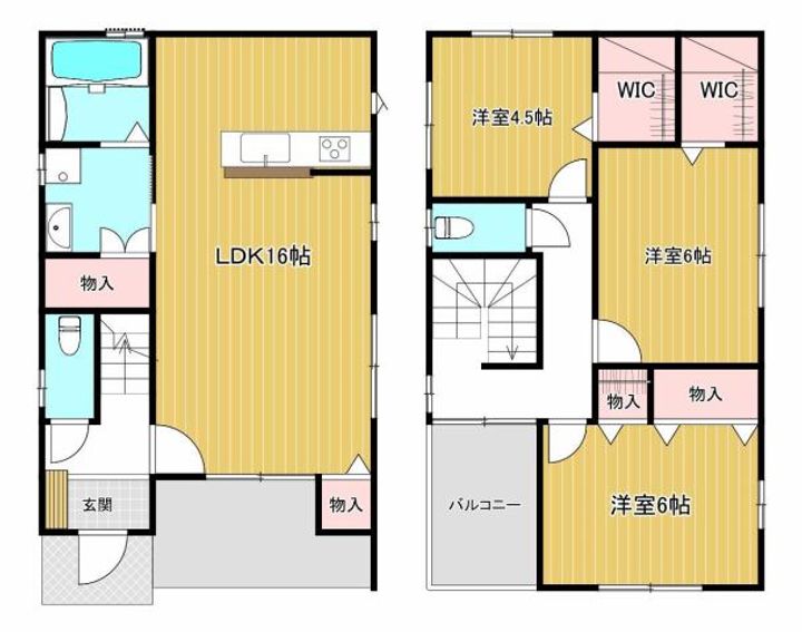 香川県仲多度郡多度津町京町(一戸建)の賃貸物件の間取り