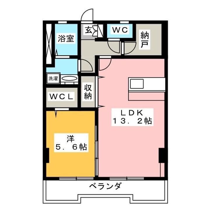 コーケツビルの間取り